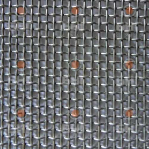 Сетка нихромовая тканая с квадратными ячейками Х20Н80 0,25х0,5 мм ГОСТ 3826-82 чертеж