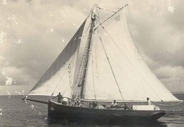 old sailing sloop