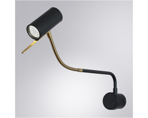 Дополнительное фото Гибкий светильник на стену Arte Lamp Sulafat A2423AP-5PB: Купить в Интернет магазин освещения GCSVET.RU Дополнительное фото Гибкий светильник на стену Arte Lamp Sulafat A2423AP-5PB: Купить в Интернет магазин освещения GCSVET.RU