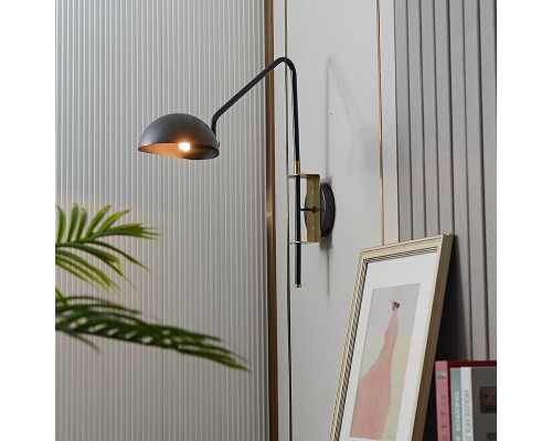 Дополнительное фото Настенный светильник DeLight Collection Wall lamp MT9049-1WB black/bronze: Купить в Интернет магазин освещения GCSVET.RU Дополнительное фото Настенный светильник DeLight Collection Wall lamp MT9049-1WB black/bronze: Купить в Интернет магазин освещения GCSVET.RU