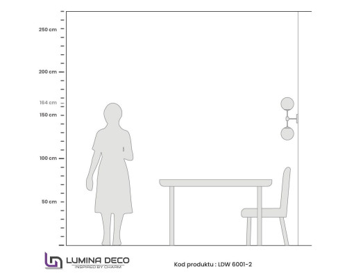 Дополнительное фото Настенный светильник Lumina Deco Zodiak LDW 6001-2 BK+WT: Купить в Интернет магазин освещения GCSVET.RU Дополнительное фото Настенный светильник Lumina Deco Zodiak LDW 6001-2 BK+WT: Купить в Интернет магазин освещения GCSVET.RU