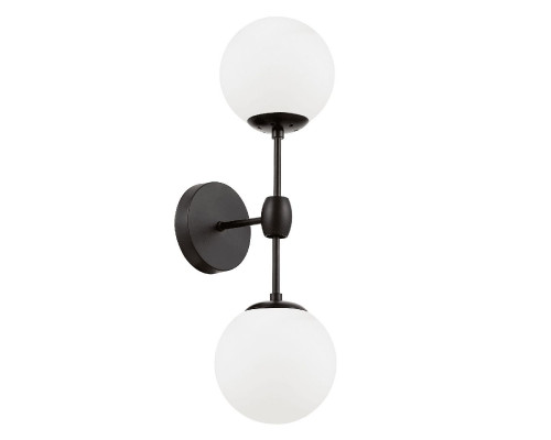 Основное фото Настенный светильник Lumina Deco Zodiak LDW 6001-2 BK+WT: Купить в Интернет магазин освещения GCSVET.RU Основное фото Настенный светильник Lumina Deco Zodiak LDW 6001-2 BK+WT: Купить в Интернет магазин освещения GCSVET.RU