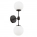 Основное фото Настенный светильник Lumina Deco Zodiak LDW 6001-2 BK+WT: Купить в Интернет магазин освещения GCSVET.RU