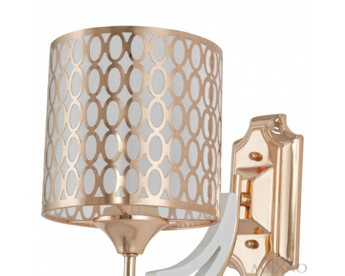 Дополнительное фото Настенный светильник Arte Milano Florentia-3387 303387/1W Wh/Gd: Купить в Интернет магазин освещения GCSVET.RU Дополнительное фото Настенный светильник Arte Milano Florentia-3387 303387/1W Wh/Gd: Купить в Интернет магазин освещения GCSVET.RU