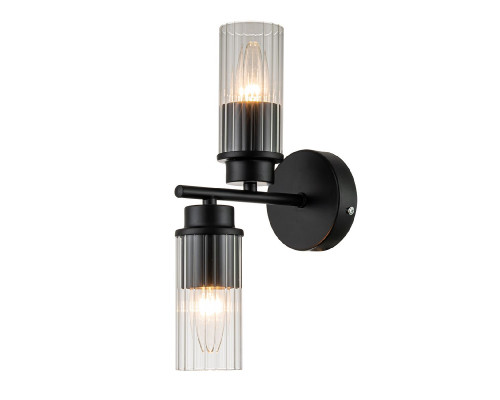 Основное фото Настенный светильник Escada Reverse 2100/2A Black: Купить в Интернет магазин освещения GCSVET.RU Основное фото Настенный светильник Escada Reverse 2100/2A Black: Купить в Интернет магазин освещения GCSVET.RU