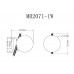 Дополнительное фото Настенный светильник Myfar Francis MR2071-1W: Купить в Интернет магазин освещения GCSVET.RU