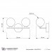 Дополнительное фото Настенный светильник Lumina Deco Marsiada LDW 6033-2 MD: Купить в Интернет магазин освещения GCSVET.RU