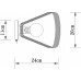 Дополнительное фото Настенный светильник Arte Lamp Maasym A7044AP-1BK: Купить в Интернет магазин освещения GCSVET.RU
