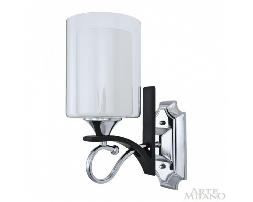 Дополнительное фото Настенный светильник Arte Milano Florentia-9167 309167/1W Bk/Ni: Купить в Интернет магазин освещения GCSVET.RU Дополнительное фото Настенный светильник Arte Milano Florentia-9167 309167/1W Bk/Ni: Купить в Интернет магазин освещения GCSVET.RU