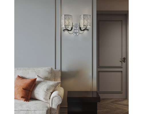 Дополнительное фото Настенный светильник Arte Milano Florentia-6787 306787/2W Bk/Ni: Купить в Интернет магазин освещения GCSVET.RU Дополнительное фото Настенный светильник Arte Milano Florentia-6787 306787/2W Bk/Ni: Купить в Интернет магазин освещения GCSVET.RU