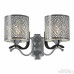 Дополнительное фото Настенный светильник Arte Milano Florentia-6787 306787/2W Bk/Ni: Купить в Интернет магазин освещения GCSVET.RU