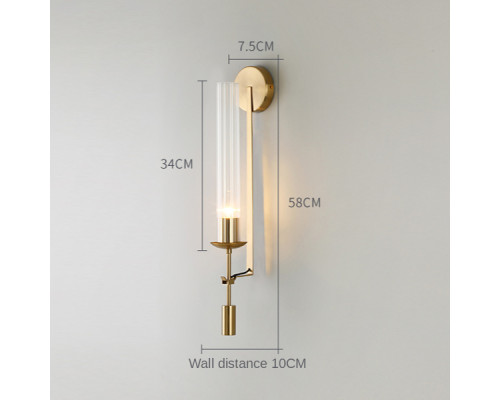 Дополнительное фото Настенный светильник Delight Collection Wall lamp 88043W brass: Купить в Интернет магазин освещения GCSVET.RU Дополнительное фото Настенный светильник Delight Collection Wall lamp 88043W brass: Купить в Интернет магазин освещения GCSVET.RU