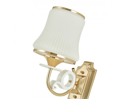 Дополнительное фото Настенный светильник Arte Milano Florentia-1097 301097/1W Wh/Gd: Купить в Интернет магазин освещения GCSVET.RU Дополнительное фото Настенный светильник Arte Milano Florentia-1097 301097/1W Wh/Gd: Купить в Интернет магазин освещения GCSVET.RU