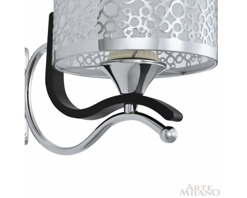 Дополнительное фото Настенный светильник Arte Milano Florentia-6787 306787/1W Bk/Ni: Купить в Интернет магазин освещения GCSVET.RU Дополнительное фото Настенный светильник Arte Milano Florentia-6787 306787/1W Bk/Ni: Купить в Интернет магазин освещения GCSVET.RU