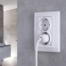 Дополнительное фото Розетка двойная с заземлением Werkel белый W1172001 4690389155352: Купить в Интернет магазин освещения GCSVET.RU