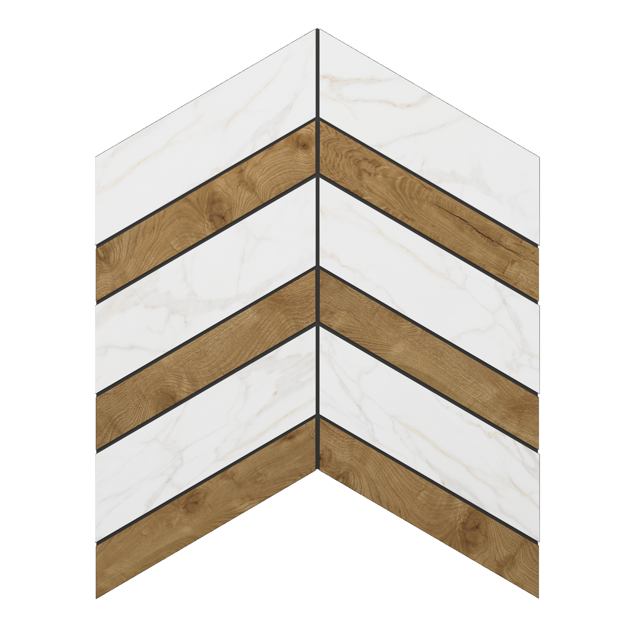 Мозаика SM02/SI04 Chevron 37,5x29x10 непол. Мозаика SM02/SI04 Chevron 37,5x29x10 непол.