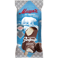 Мороженое Эскимо пломбир в горячем шоколаде 70гр Мишка на полюсе Мороженое Эскимо пломбир в горячем шоколаде 70гр Мишка на полюсе