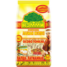 Лапша лагманная Кэмми 200гр Лапша лагманная Кэмми 200гр