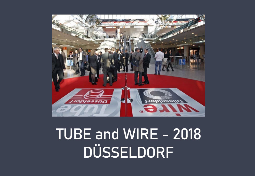 Выставка металлообработки — TUBE and WIRE 2018. Дюссельдорф, Германия