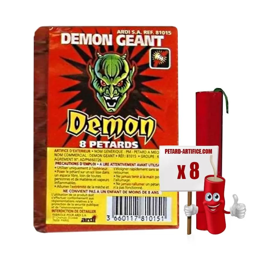 Pétards Demon Géant