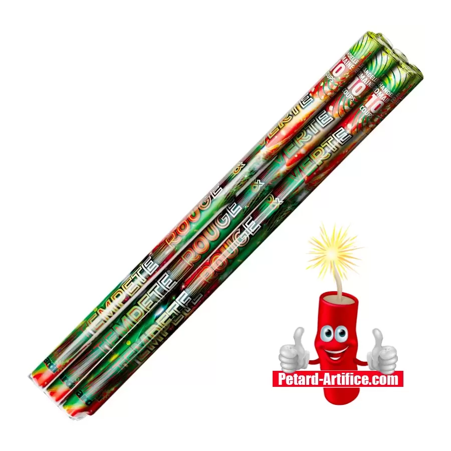 Set de 6 velas - Tormenta