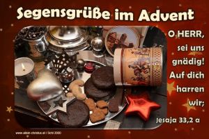 Jesaja 33,2 a - O Herr, sei uns gnädig; auf dich harren wir; Jesaja 33,2 a - O Herr, sei uns gnädig; auf dich harren wir;