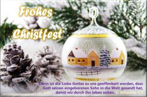 CHRISTFEST (WEIHNACHTEN) CHRISTFEST (WEIHNACHTEN)