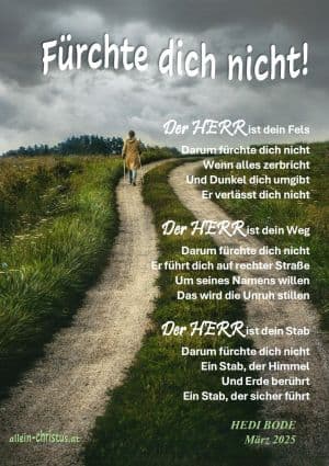 Fürchte dich nicht von Hedi Bode Fürchte dich nicht von Hedi Bode