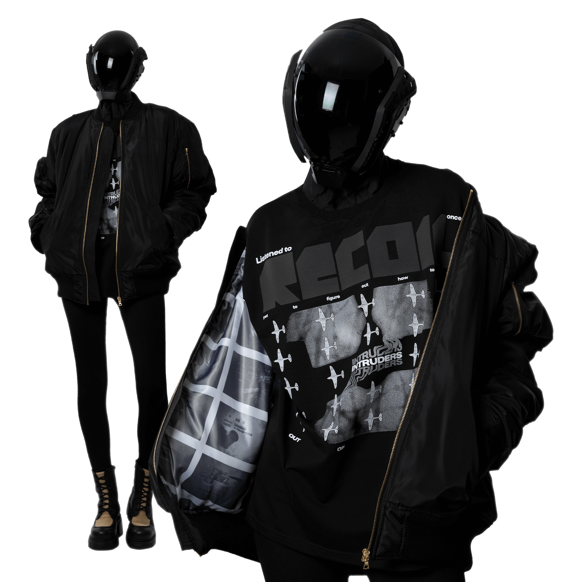 «Mark II» Black Series ED2 Riri Flight Jacket