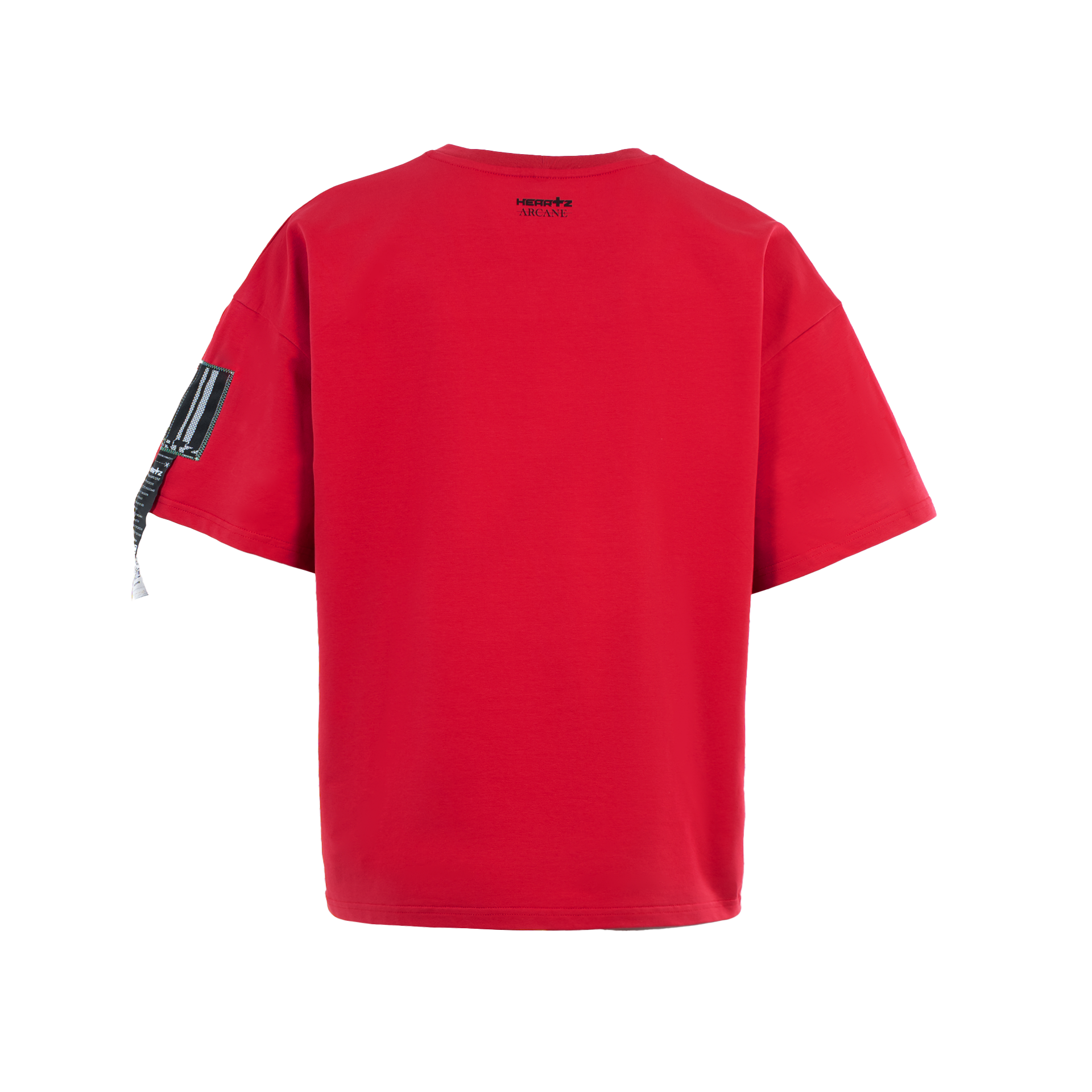 «THE TEASER» ARCANE RED KIMONO T-SHIRT