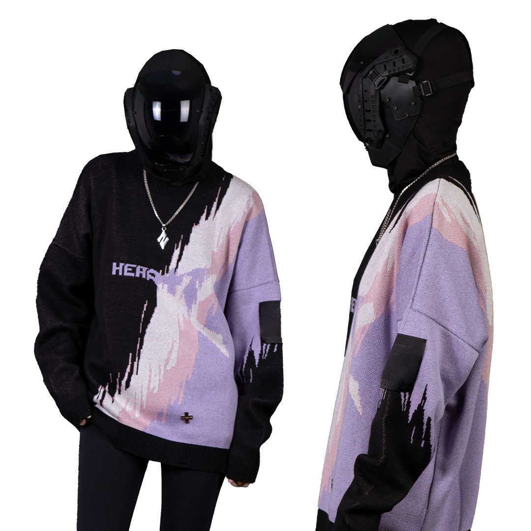 «Disrupted Logo» Black Series ED2 Knitted Sweater