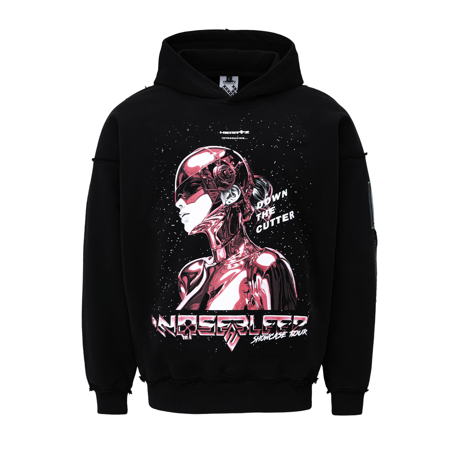 «DOWN THE CUTTER» HEAVYCOTTON PEACH HOODIE