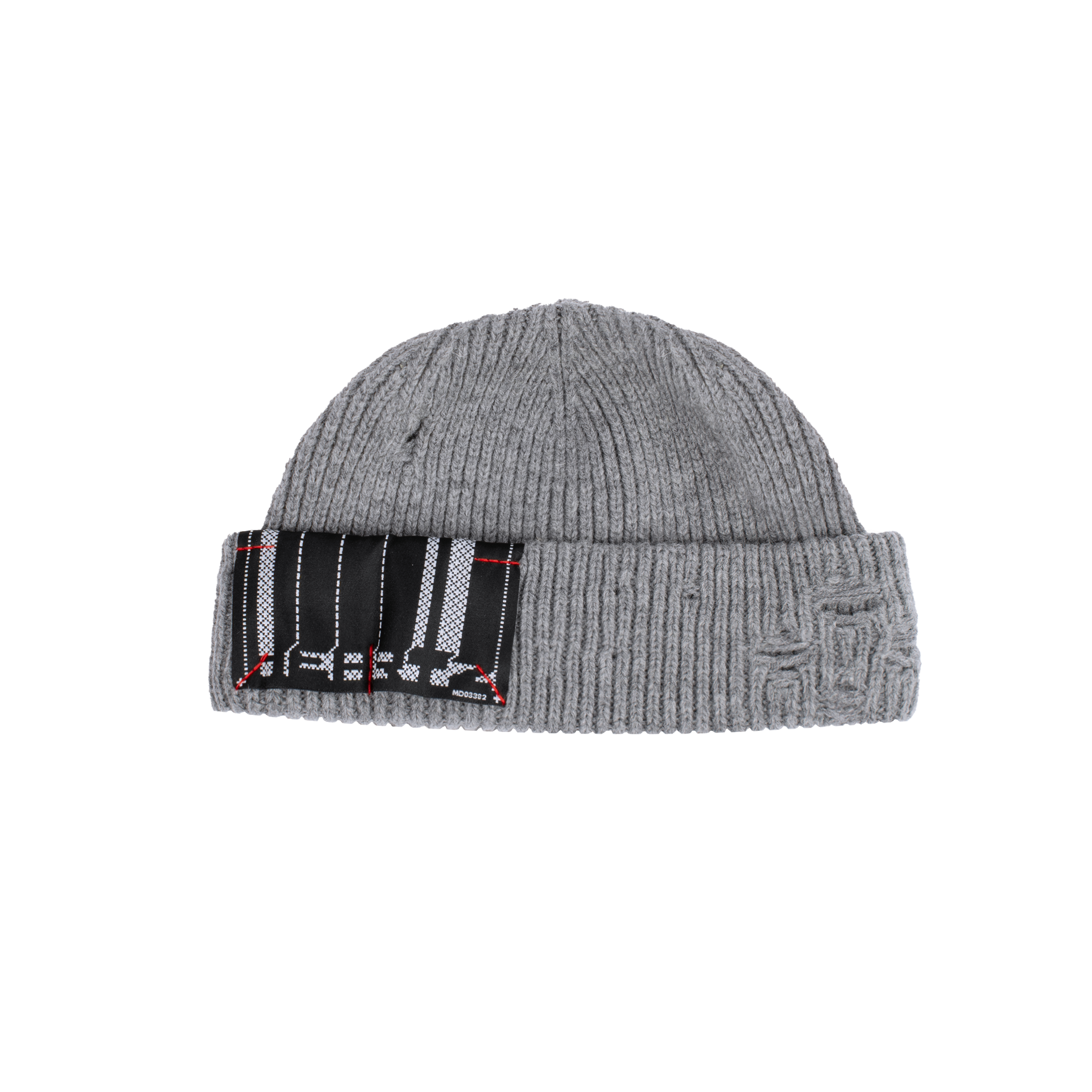 «NOSEBLEED TWO» ASH DISTRESSED BEANIE HAT