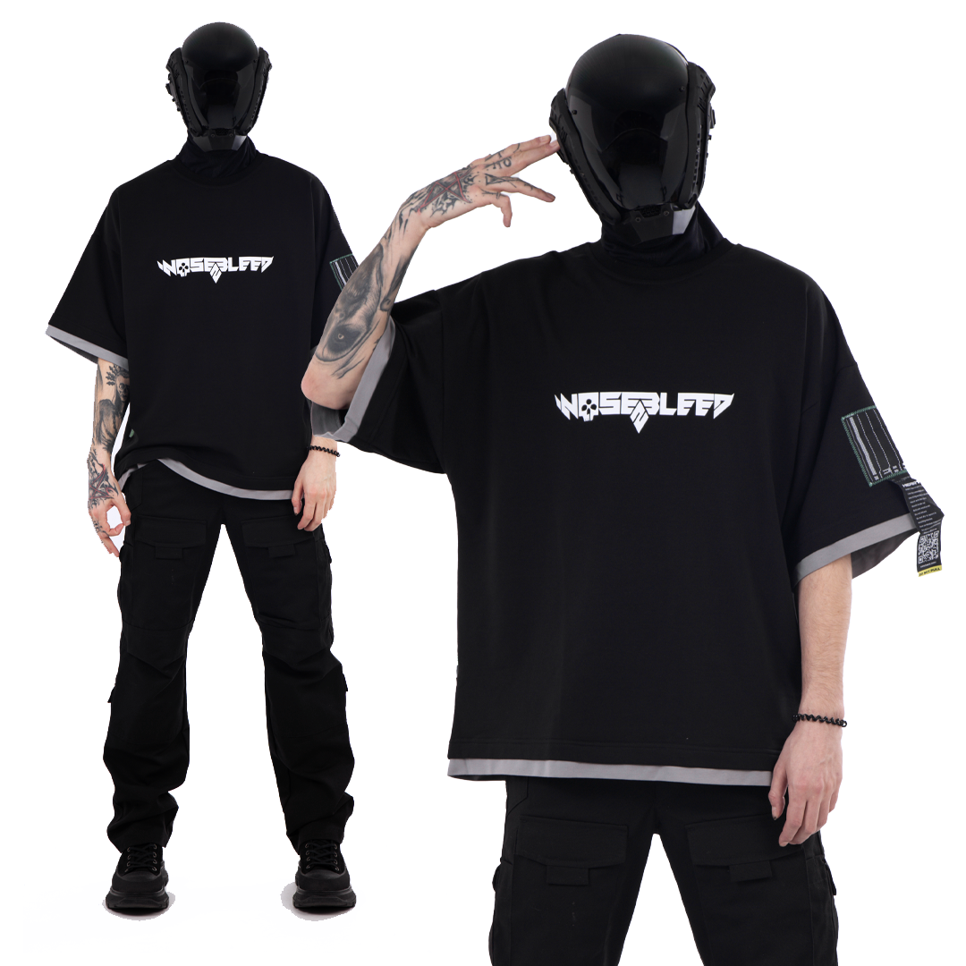 «RETURN OF THE LIVING DEAD» BLACK KIMONO T-SHIRT