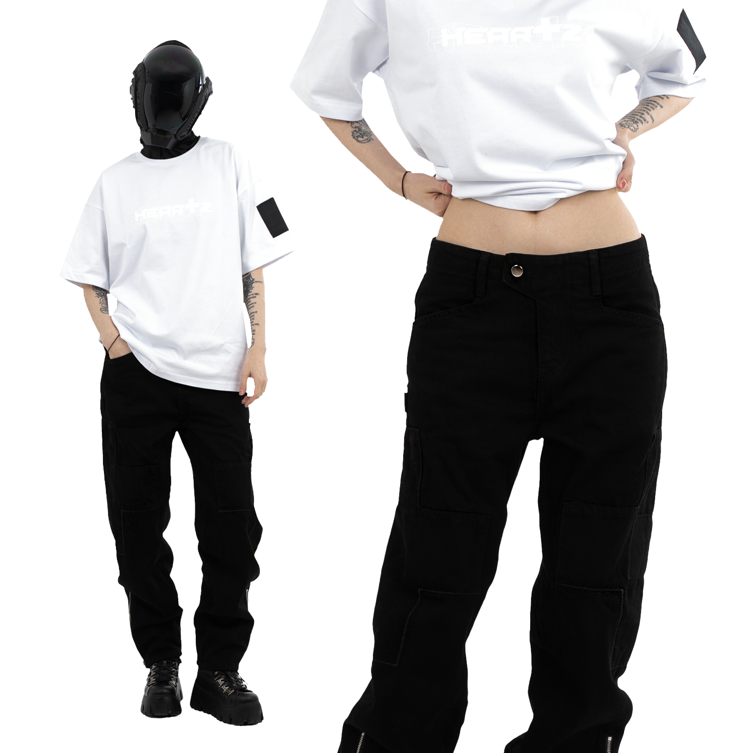 «GENESIS» Black Series Denim Pants