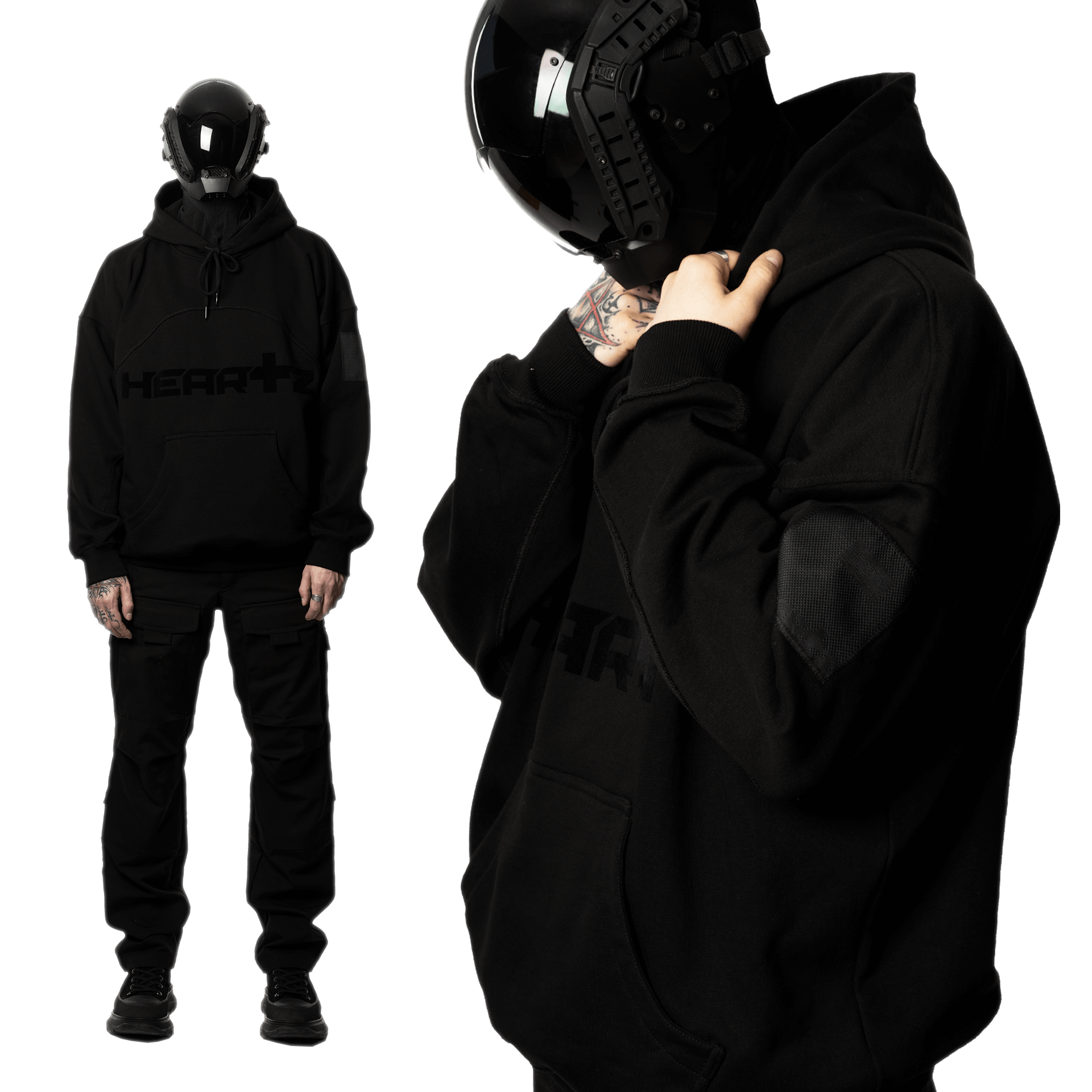 «Waveform» Black Series ED2 Proto Hoodie