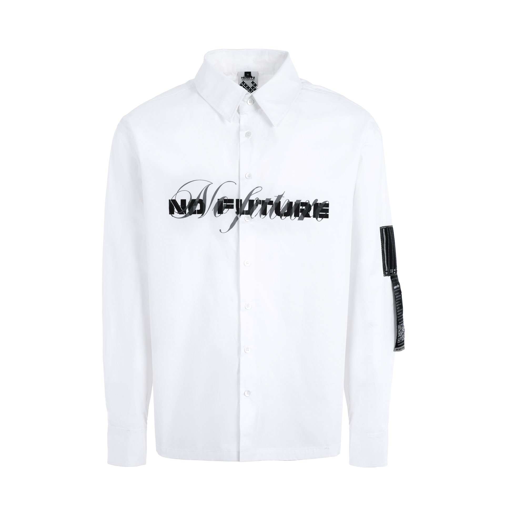 «Desk Jockey» Oversize Cotton Shirt