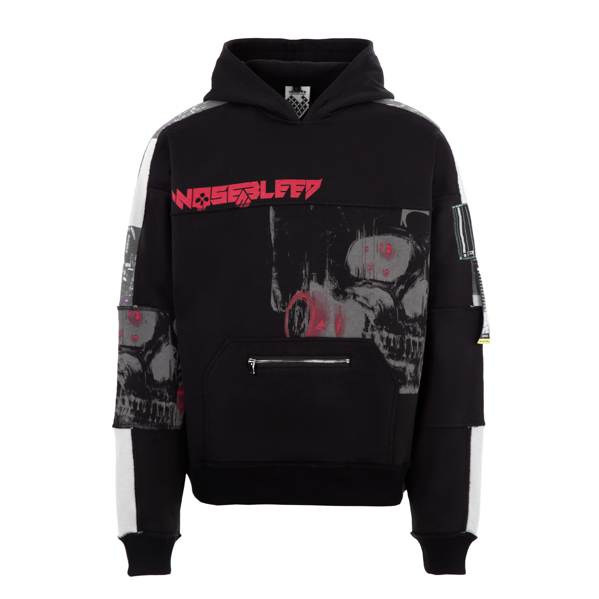 «SLAYER» PATCHWORK OVERSIZED SPECIAL HOODIE