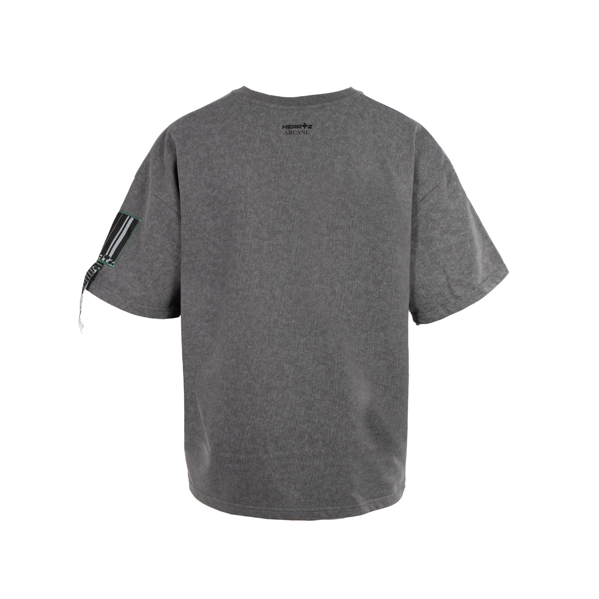 «PIXEL-ART» ARCANE WASHED KIMONO T-SHIRT