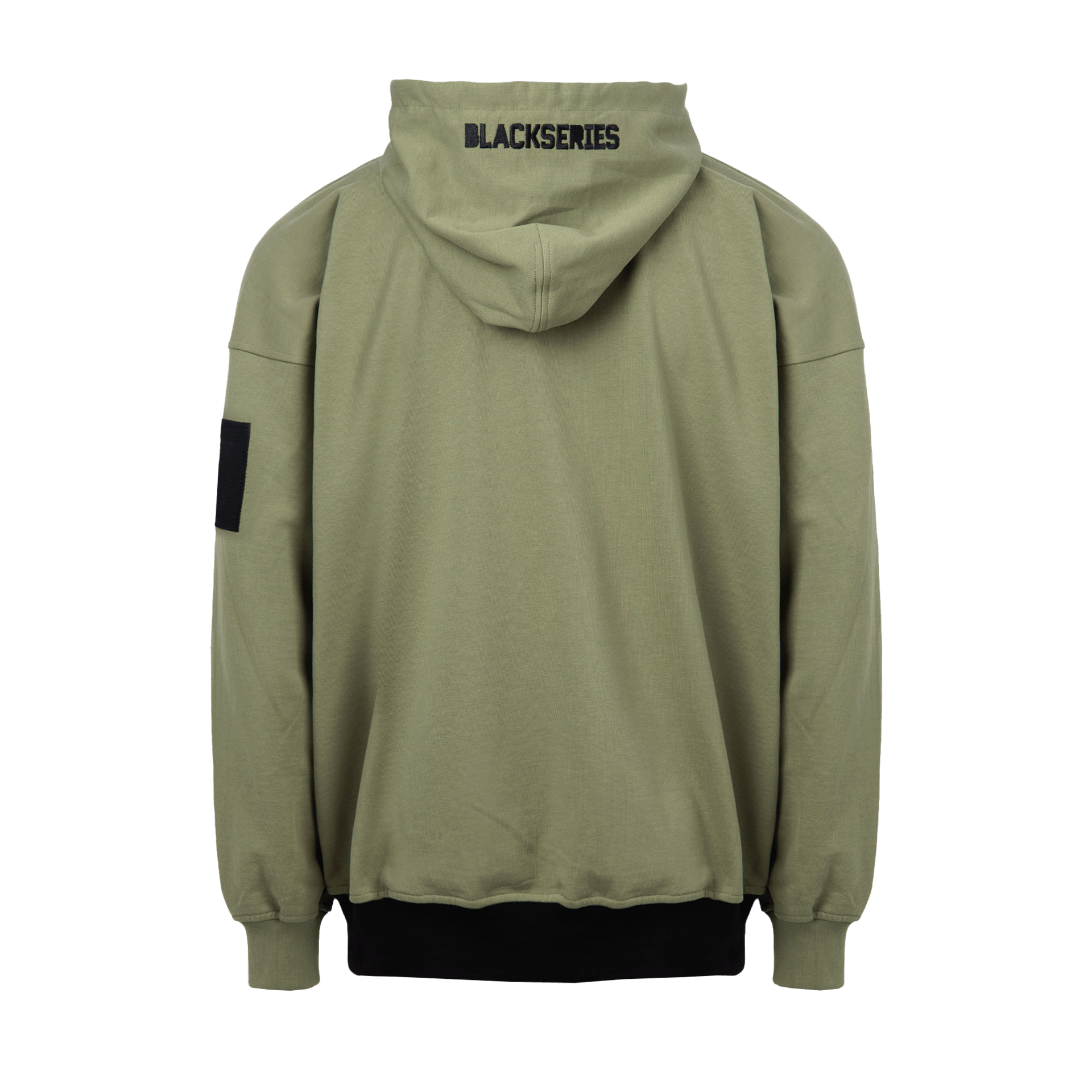 «Wave Logo» Black Series ED2 Olive Hoodie