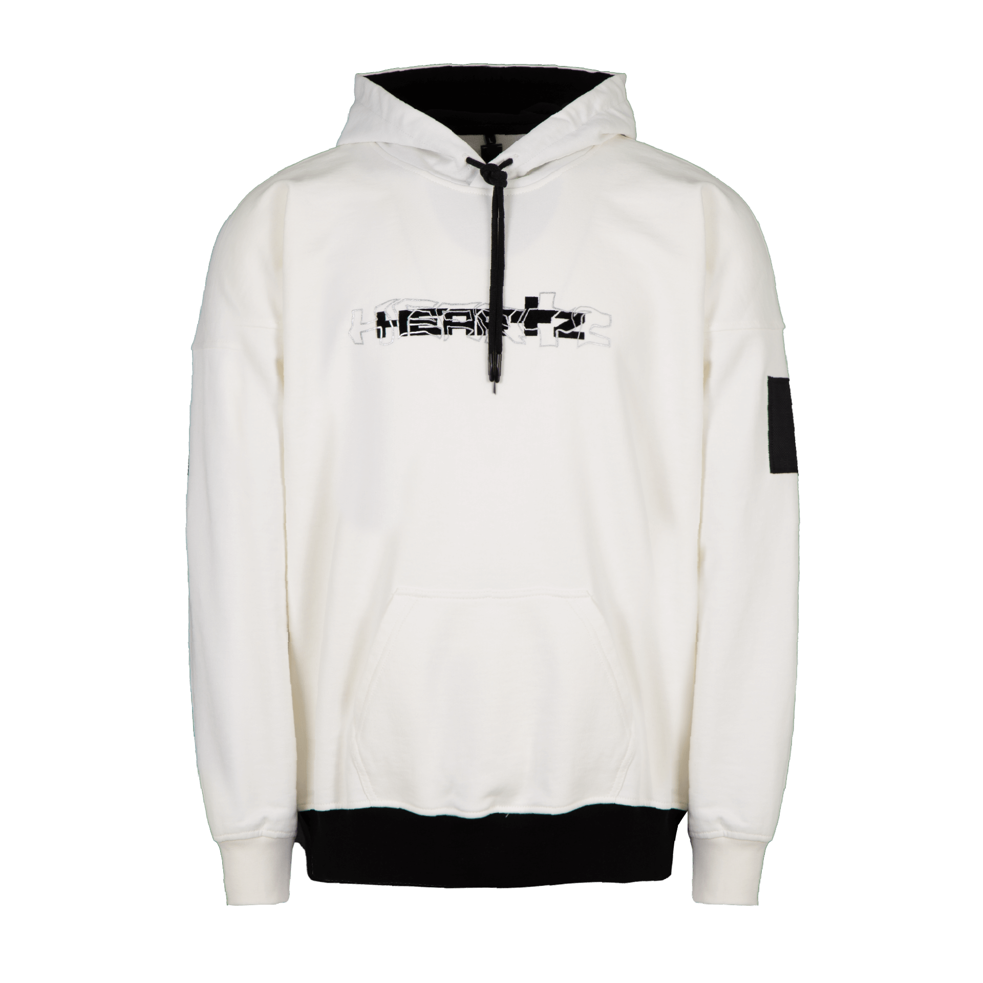 «Wave Logo» Black Series ED2 Milk Hoodie