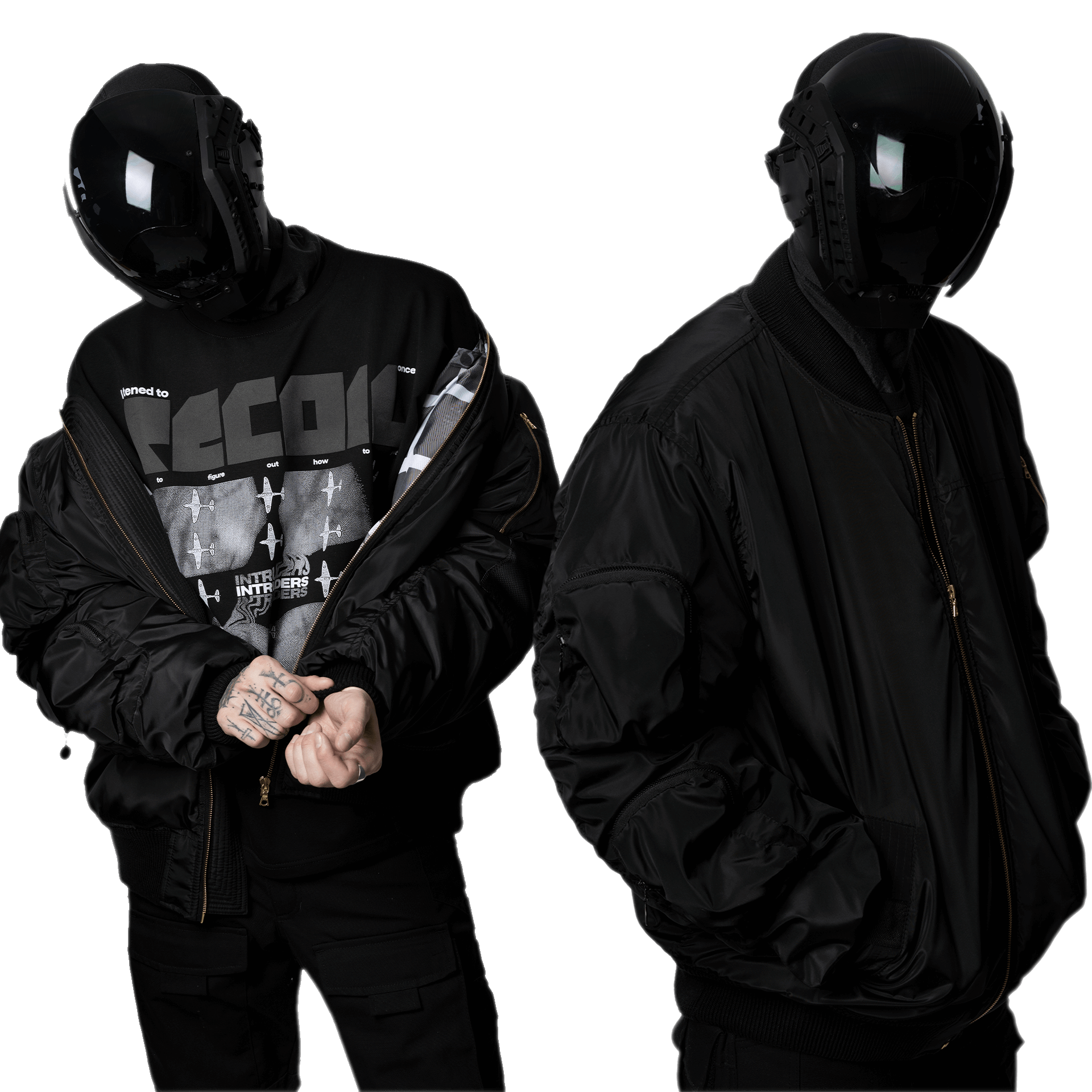 «Mark II» Black Series ED2 Riri Flight Jacket