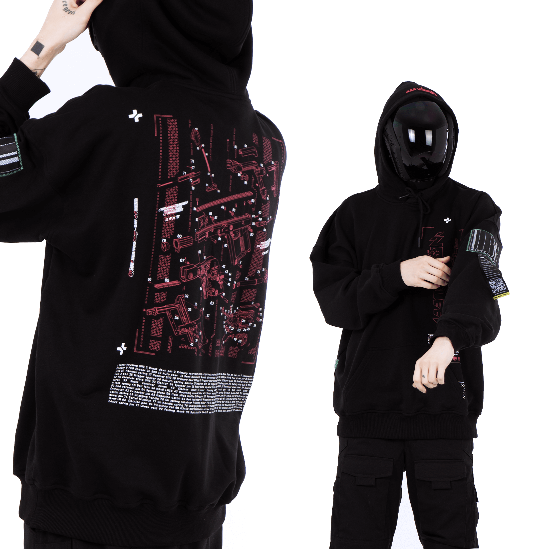 «HARDWARE VECTOR» HOODIE