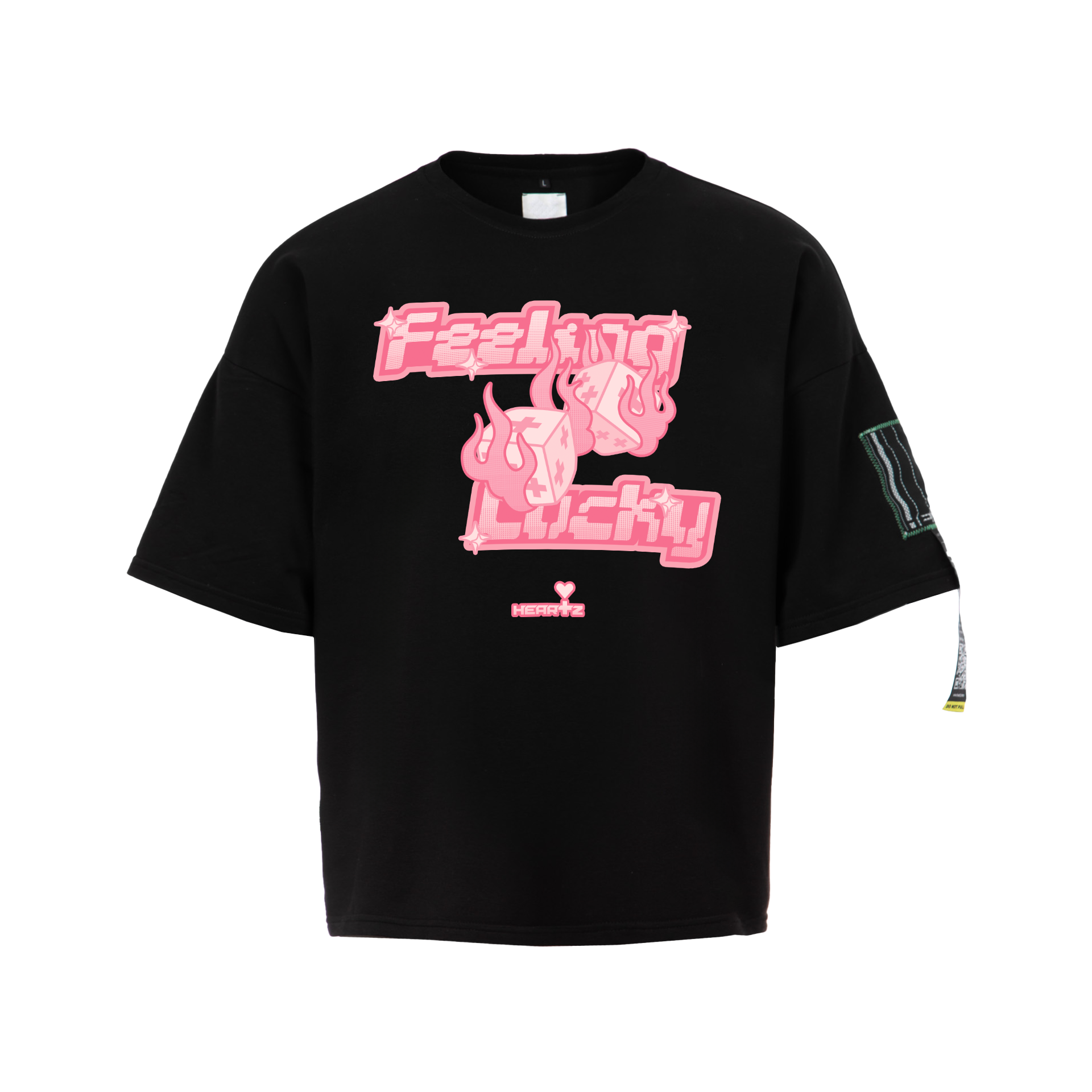«THE LOVERS PACK» PINK PAIRED KIMONO T-SHIRT