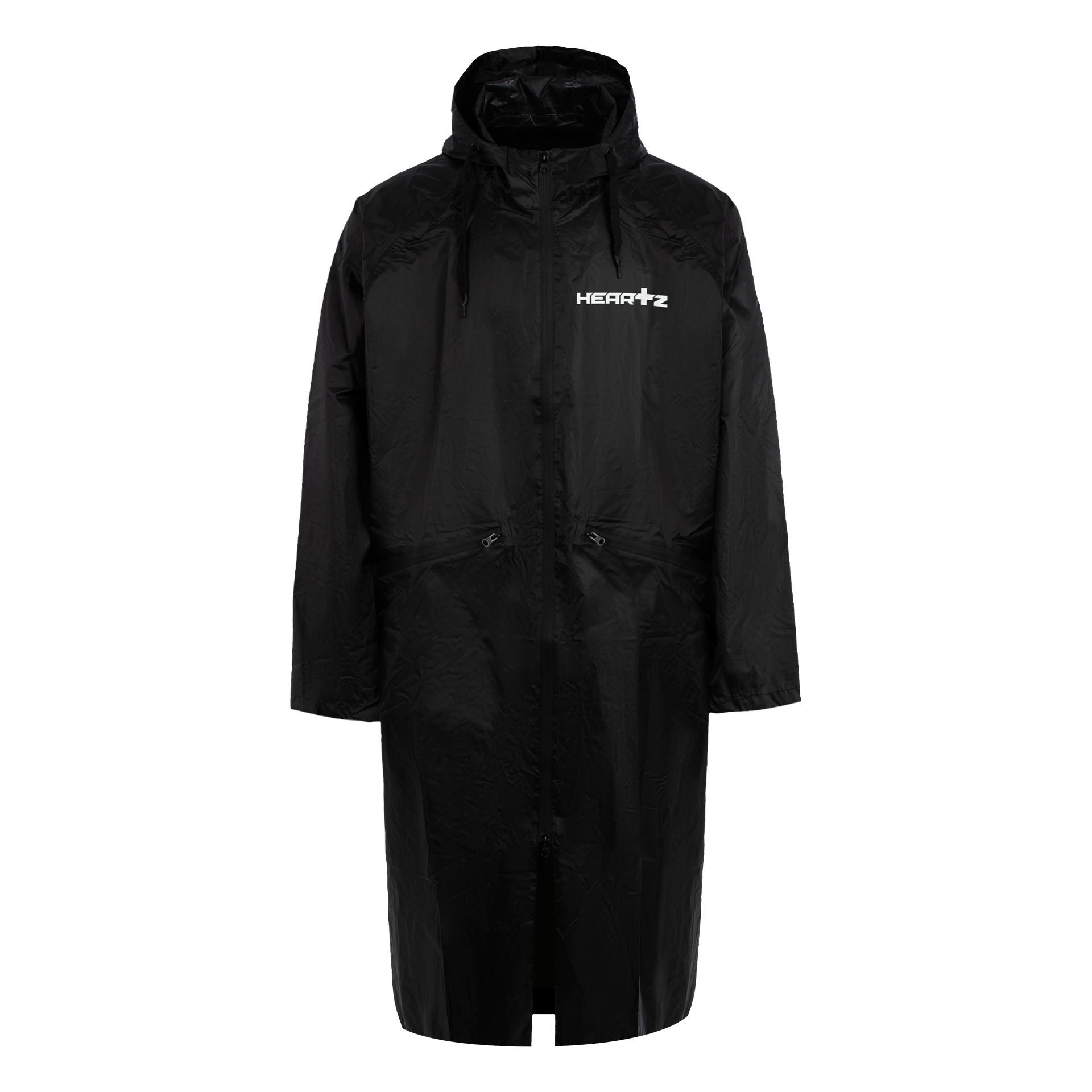 «No Future» Classic Black Raincoat