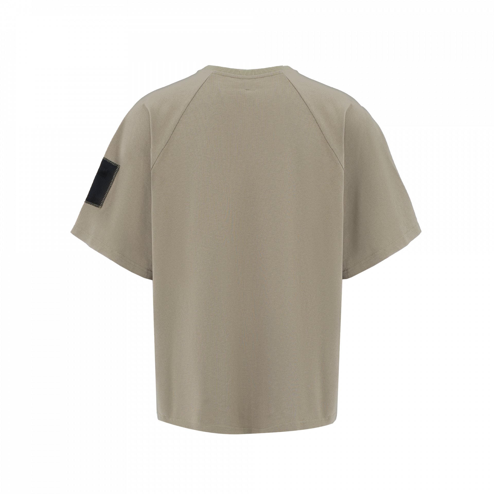 «Waveform» Sand Green Raglan Kimono T-Shirt