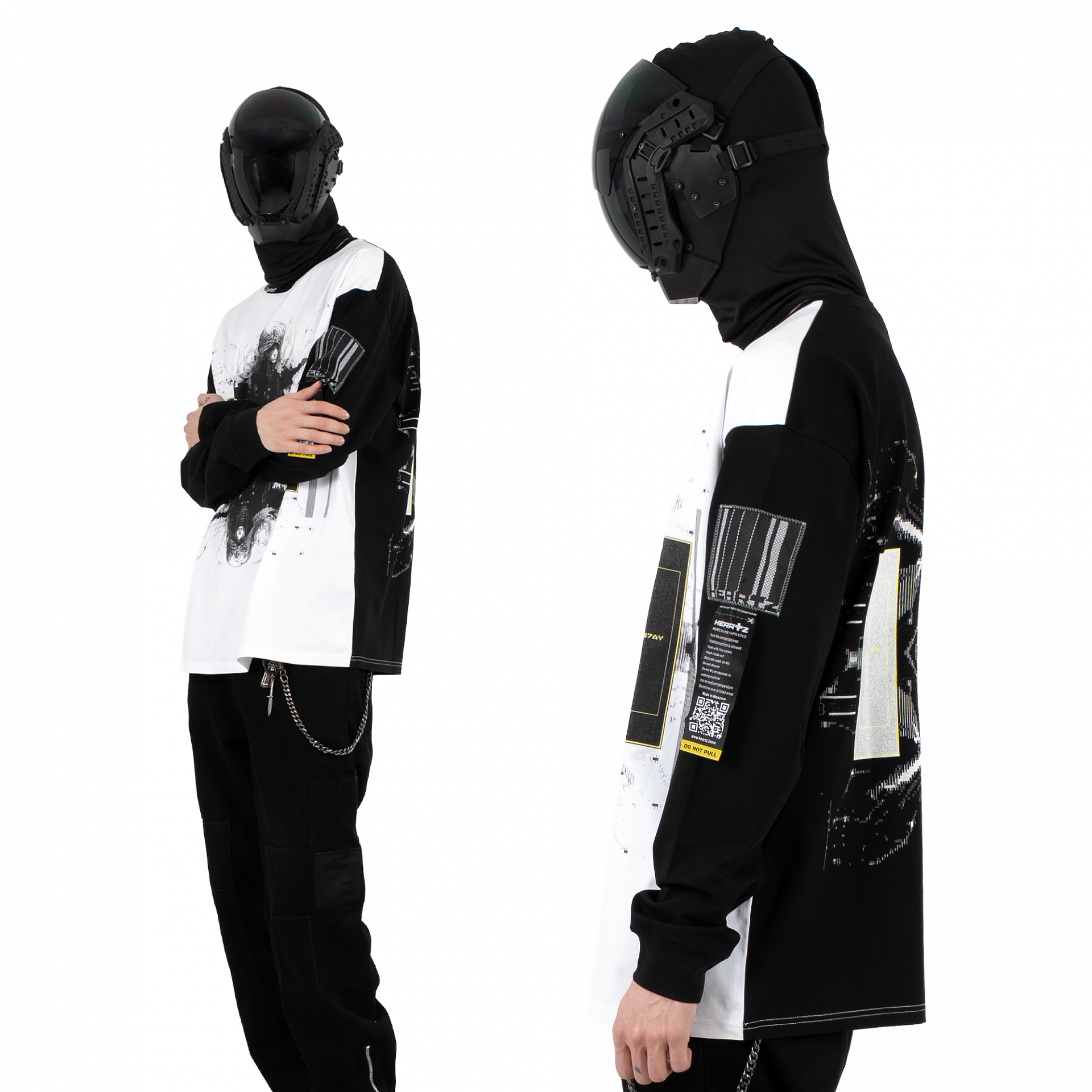 «Runner» Color-Block Boxy Longsleeve