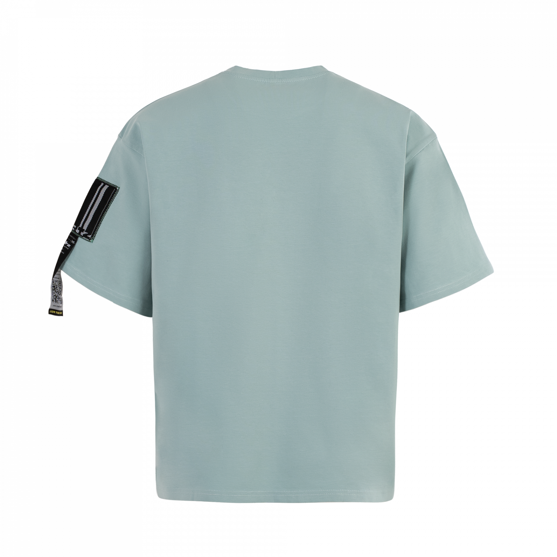 «Magazine» Teal Boxy T-Shirt