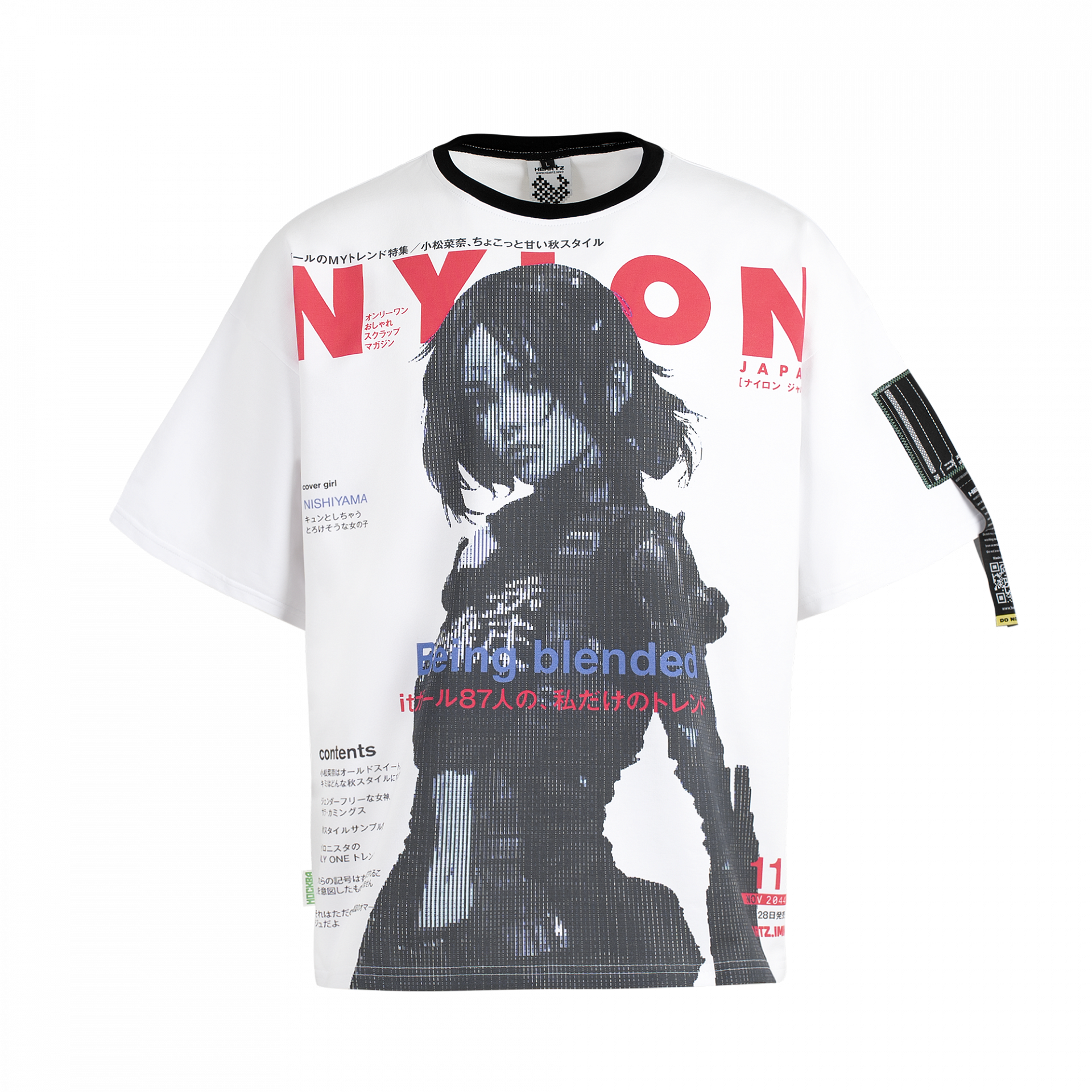 «Nylon» Kimono T-Shirt