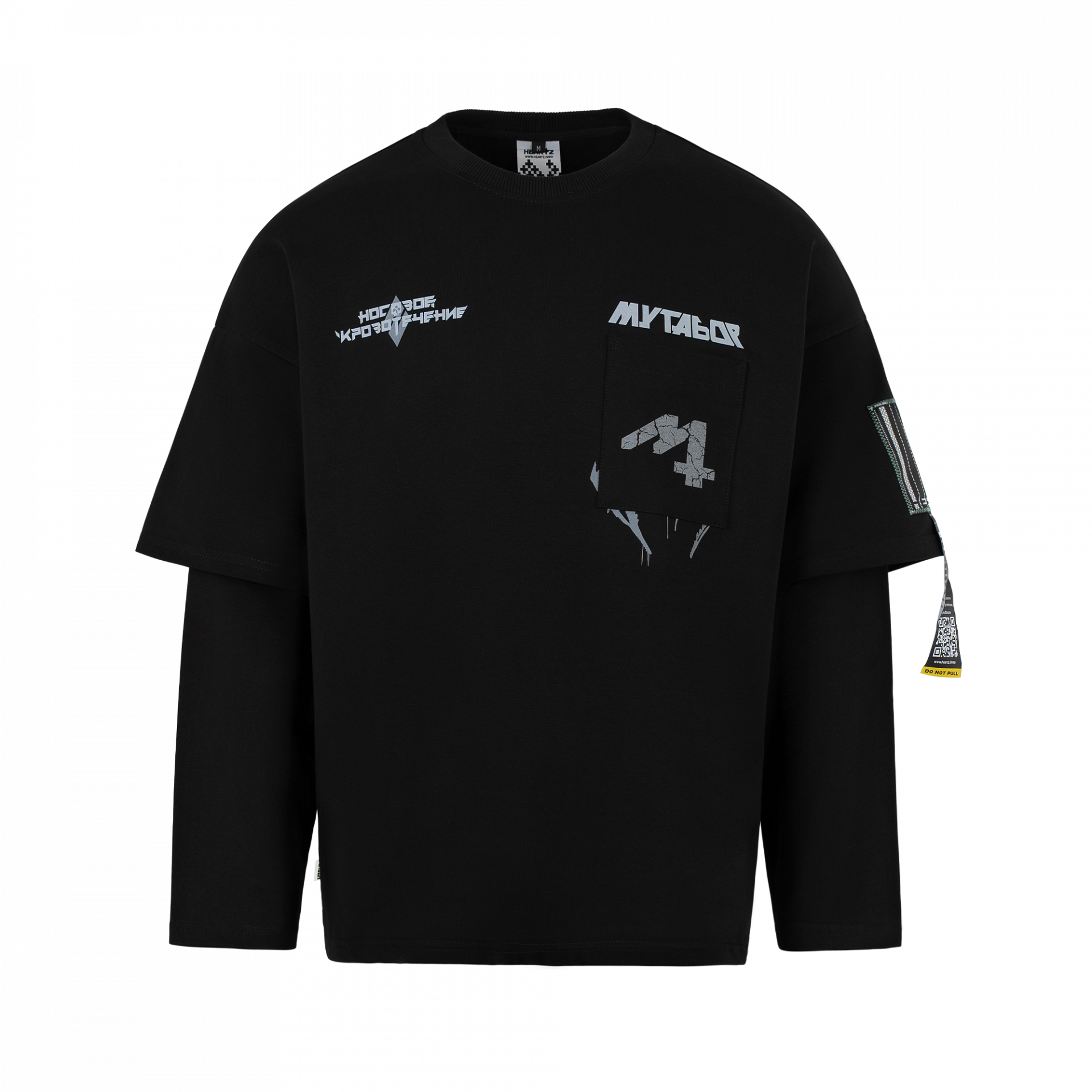 «Maelfunction» Blackout Kimono Longsleeve